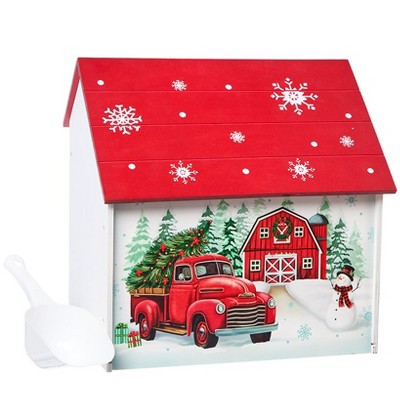 The Lakeside Collection Sidewalk Salt Box with Scoop