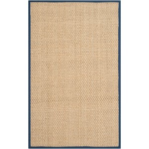 Natural Fiber Basket Weave  NF114 Power Loomed Indoor Rugs - Safavieh - 1 of 4