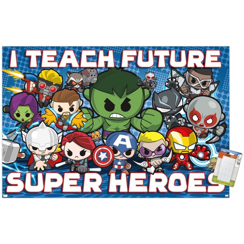 Trends International Marvel Comics - I Teach Future Superheroes Unframed Wall Poster Prints, 1 of 7