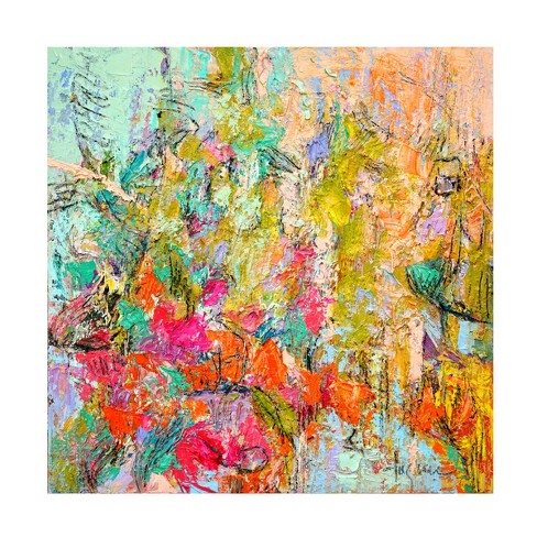 Trademark Fine Art - Dorothy Fagan Ever Splendid Canvas Art - 14 X 14 ...