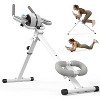 PAETA Ab Machine, Foldable Ab Workout Equipment for Home Gym, Ab Trainer Machine for Abs Workout, Grey - 2 of 4