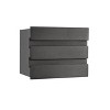 Chloe Lighting Beckett Contemporary Led Light Textured Black Outdoor Wall Sconce 5" Tall - 2 of 4