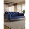 Mocamel 71-Inch Versatile Love Seat Sofa: Retro American Style for Compact Living Rooms, Bedrooms & Offices - 3 of 4