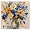 Art Remedy Floral Palate Splash Chic Farmhouse Wall Art Unframed - 3 of 4