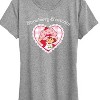 Women's - Strawberry Shortcake - Coquette Heart-Women's Short Sleeve Graphic T-Shirt Short Sleeve Graphic T-Shirt - 2 of 4