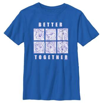 Boy's My Little Pony: Friendship is Magic Generations Better Together Portraits T-Shirt