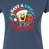 Women's - SpongeBob SquarePants - Have A Swell Christmas Fitted Graphic T-Shirt - 2 of 4