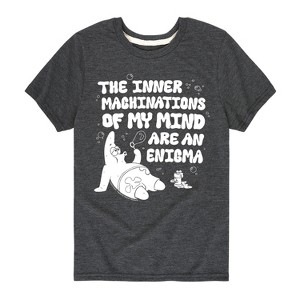 Boys' - SpongeBob SquarePants - Patrick Mind Enigma Bubbles Short Sleeve Graphic T-Shirt - 1 of 4