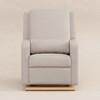 Babyletto Sigi Glider Recliner with Electronic Control and USB with Light Wood Base - Greenguard Gold Certified - 4 of 4