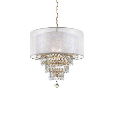  OK Lighting 21.5"H Chantilly Ceiling Lamp 