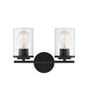 Savoy House Marshall 2 - Light Vanity in  Matte Black - 1 of 4
