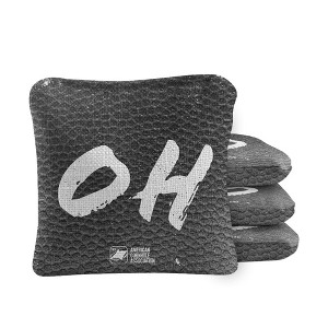 Skip's Garage | Gameday Ohio Synergy Pro Cornhole Bags (Set of 4) - 1 of 4