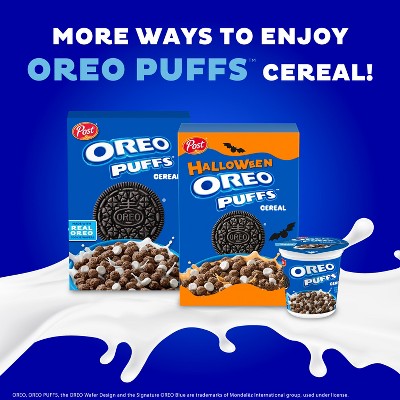 Post Halloween Oreo Puffs Breakfast Cereal - 16.5oz