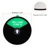 Unique Bargains 3 Options Acrylic Magnetic Adhesive Decor Home Business Privacy Sign 2 Pcs - 2 of 4