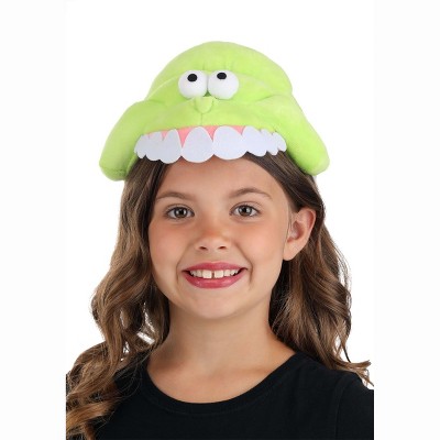 HalloweenCostumes.com One Size Fits Most   Ghostbusters Plush Slimer Headband, White/Pink/Green