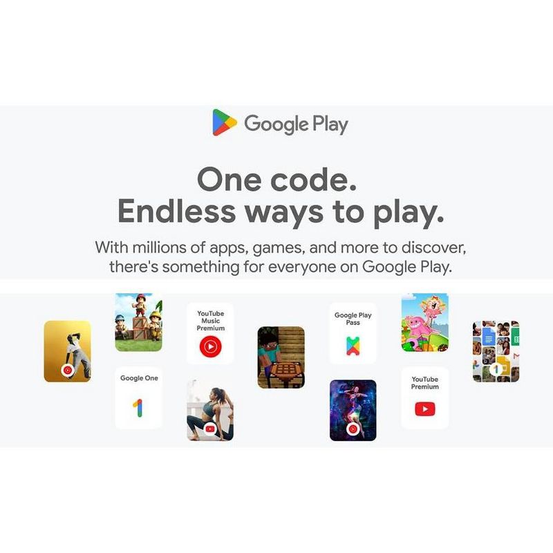 Google Play Thank You Gift Card - (Email Delivery), 3 of 6
