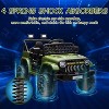 12V Kids Electric Ride-On Truck with Remote, Spring Suspension, LED Lights, Music & Battery Display, Dual 30W Motors - 3 of 4