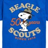 Boys' - Peanuts - Beagle Scout 50 Yr Badge Short Sleeve Graphic T-Shirt - 2 of 4