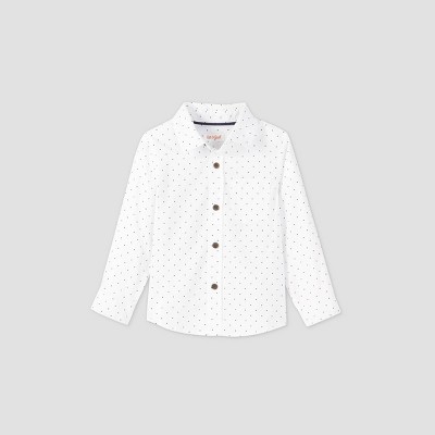 polka dot boy shirt