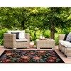 Liora Manne Marina Floral Indoor/Outdoor Rug.. - 4 of 4