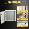 Outdoor Electrical Box, Steel Enclosure, IP66 Waterproof & Dustproof, Electrical Junction Box with Mounting Plate for Indoor Outdoor Use - 4 of 4