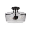 Craftmade Lighting Tyler 2 - Light Semi-Flush Mount in  Flat Black - 2 of 2