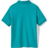 Lands' End School Uniform Kids Short Sleeve Interlock Polo Shirt - 3 of 4