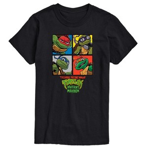 Men's - Teenage Mutant Ninja Turtles Mutant Mayhem - Mutant Mahem Grid Short Sleeve Graphic T-Shirt - 1 of 4