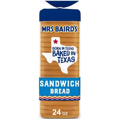 Mrs. Baird's Sandwich Bread - 24oz