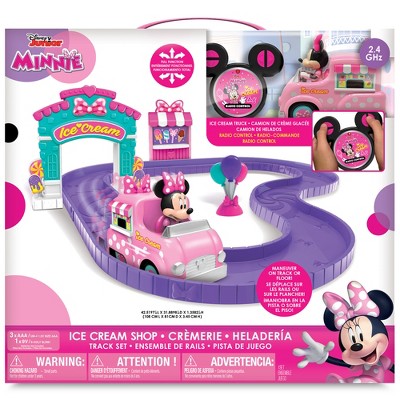 Disney Junior: R/C Track Set - Minnie Mouse Ice Cream Shop - 5.5" Remote Control
