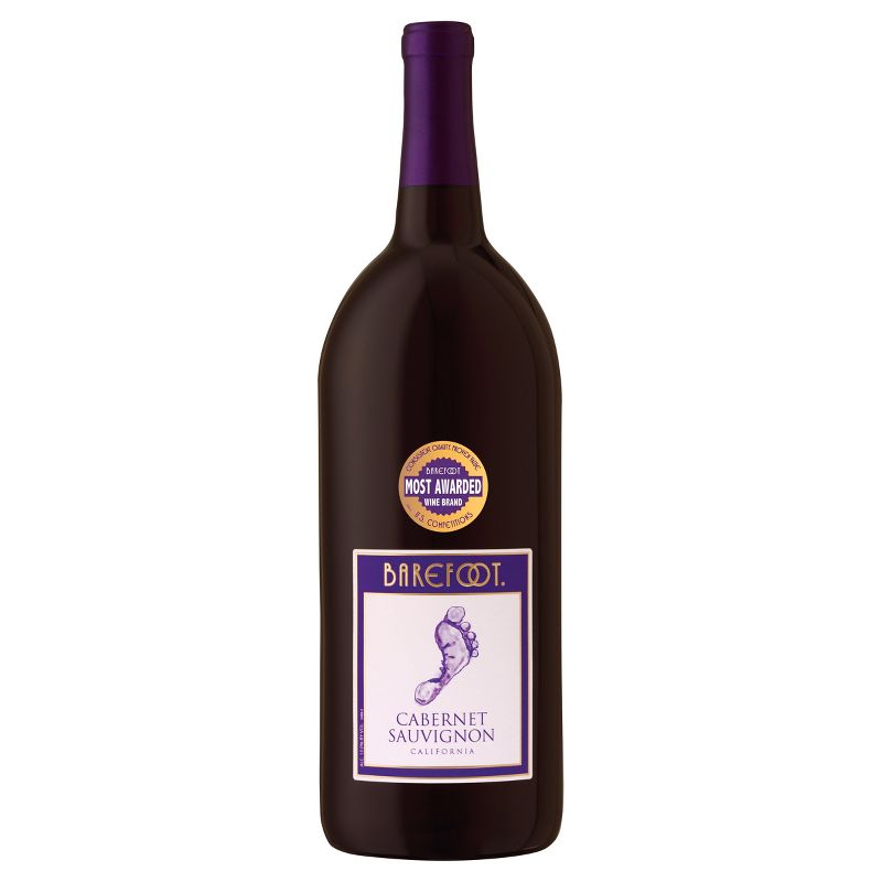 Barefoot Cellars Cabernet Sauvignon Red Wine - 1.5L Bottle, 1 of 6