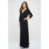 WEST K Women's Grace Faux-Wrap Maxi Dress with Tie Waist - 2 of 4