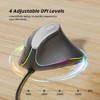 Evo Bytes Vertical Ergonomic Mouse with USB Receiver - 3 of 4