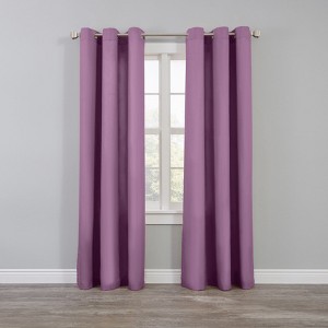 BrylaneHome BH Studio Microfiber Grommet Panel - 1 of 4