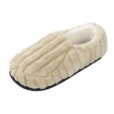 House Slippers for Womens Slippers for Women,Fuzzy Warm Plush Shearling Loafers Slippers,Non Slip House Shoes Indoor Outdoor