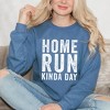 Simply Sage Market Women's Graphic Sweatshirt Home Run Kinda Day - 2 of 4