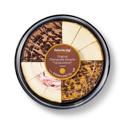 Original Cheesecake Sampler - 9in/40oz - Favorite Day™