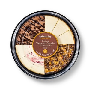 Original Cheesecake Sampler - 9in/40oz - Favorite Day™ - 1 of 3