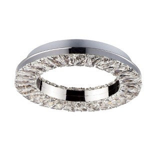 ET2 Lighting Charm 1 - Light Flush Mount in  Polished Chrome - 1 of 1