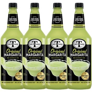 Mr & Mrs Margarita Mix, 1L Bottle – Premium Cocktail Mixer for Margarita Mix, Ready to Use - 1 of 4
