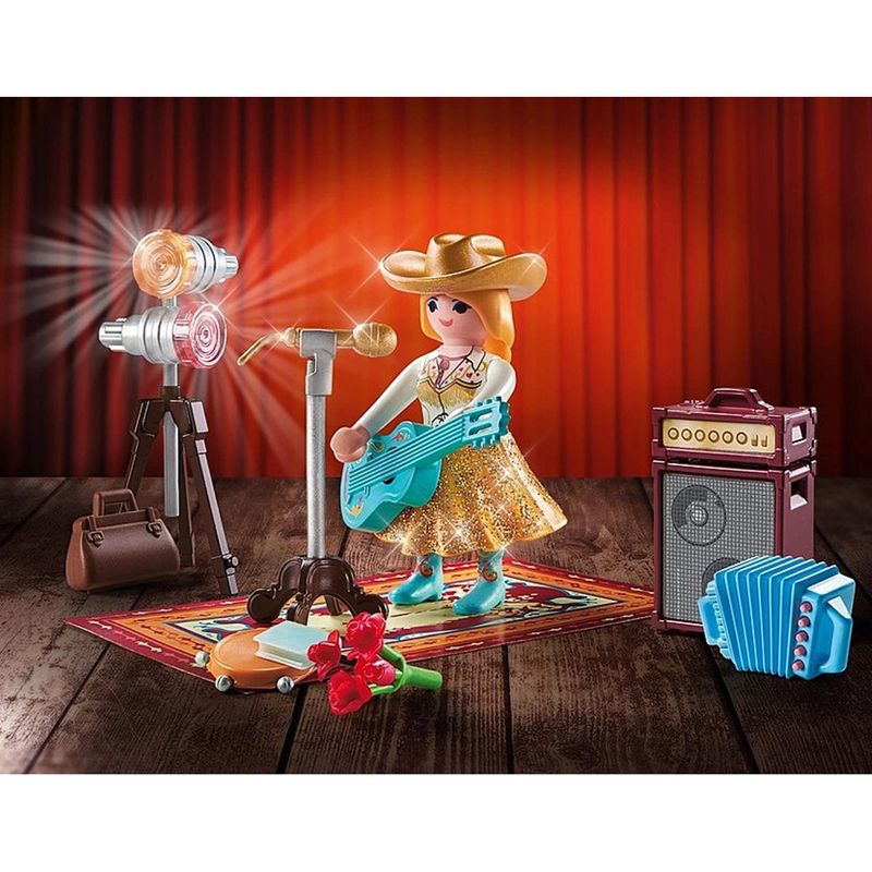 Playmobil 71184 Family Fun Country Singer Building Set, 3 of 6