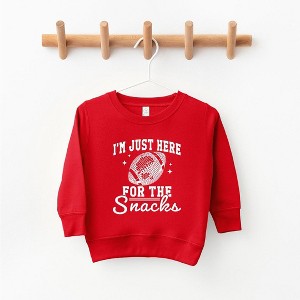 The Juniper Shop I'm Just Here For The Snacks Disco Toddler Graphic Sweatshirt - 1 of 3