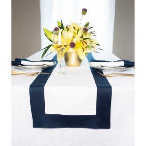 Solino Home Linen Table Runner | Contempo - 1 of 4