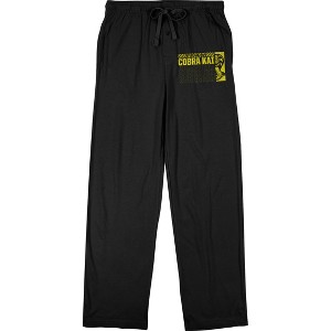 Cobra Kai Team Cobra Kai Men's Sleep Pajama Pants - 1 of 3