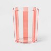 4pk 14 fl oz Striped Low Tumblers - Sun Squad™ - 4 of 4