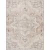 Hauteloom Elle Medallion Light Gray - 4 of 4
