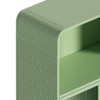 GlasFlength Decorative Storage Cabinets Modern Sideboard Cabinet with Doors and Shelves, for Living Room, Dining Room, Green, 27.56"*13.78"*45.28" - 2 of 4