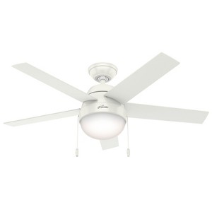 46" Anslee Ceiling Fan (Includes LED Light Bulb) - Hunter Fan - 1 of 4