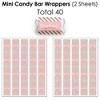 Big Dot of Happiness Rose Gold Grad - 2025 Graduation Party Candy Favor Sticker Kit - 304 Pieces - 3 of 4