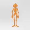 58" 3D Jointed Jack Skeleton Halloween Decorative Prop Orange - Hyde and EEK! Boutique™ - 2 of 3